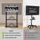 Mobile TV Stand - Rolling Cart with Wheels for 32-70 inch TVs, Holds up to 40KG, Height Adjustable, Conference/Commercial/Home