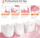 Water Dental Flosser for Teeth Cordless with 300ML 4 Cleaning Modes 5 Jet Tips Portable Oral Irrigator USB-Powered Electric Flosser