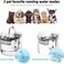 Cat Water Fountain, Dog Water Dispenser, Automatic Pet Drinking Fountain with Faucet Kits, 64oz/1.8L Super Quiet, Transparency