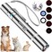 Cat Toy, Cat Chaser Toys Interactive Chase Cat Dog Toys, 7 in 1 Multi-Pattern Long Range 3 Modes Projection Playpen for Kitten Outdoor Pet