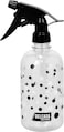 500ml Spray Bottle - Portable Bottle Water Mist Stream Liquid Container Leak Proof Trigger Sprayer   Transparent Body