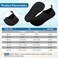 Water Shoes for Women Men, Outdoor Beach Shoes Swimming Aqua Socks Quick Dry Snorkeling Shoes Surfing Yoga Pool Exercise Water Shoes Size 34-45, Black