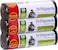 Radiotronics Strong & Bio-Degradable Heavy Duty Disposable Garbage 20 Pcs, 65cm x 95cm, Pack 3