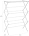 Foldable Laundry Rack for Air Drying Clothing - 105.9 x 74.9 x 36.8 centimeters, White
