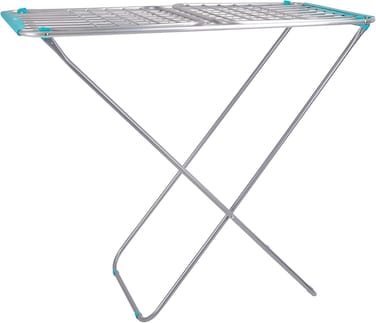 Large Folding Clothes Dryer Drying Space Laundry Washing Durable Metal Drying Rack Multifunctional Air Dryer Ideal For Indoor And Outdoor, Multicolor