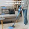 Radiotronics Cordless vacuum cleaner, Cyclonic Canister Vacuum Cleaner With Hepa Filter And 600W Powerful Performance For Home, Office And Car, 5 Stage Filtration