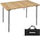 Bamboo Adjustable, Anti-UV Portable Folding Table, Picnic, Camping, Three Heights,2-6 People