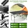 Outdoor Camping Folding Table，Lightweight Folding Table with Aluminum Table Top and Carry Bag, Easy to Carry, Perfect for Outdoor, Picnic, Cooking, Beach, Hiking, Fishing