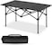 Outdoor Camping Folding Table，Lightweight Folding Table with Aluminum Table Top and Carry Bag, Easy to Carry, Perfect for Outdoor, Picnic, Cooking, Beach, Hiking, Fishing