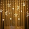 Ramadan Decoration Lights, Moon And Stars And Serial Lights, 3.5M Ramadan Lights, Yellow