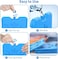 Radiotronics 4-Pack Lunch Box Ice Pack, Reusable Slim Freezer Bag for Refrigeration, Cooler Bag for Work, School, Picnic or Camping Keeps Food Fresh