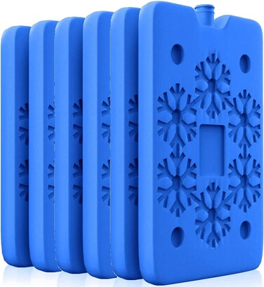 Lunch Box Ice Packs Environment Protection, Healthy, BPA-Free Reusable, Refreshable, Keep Foods and Drinks Chill, Quick Freeze Meal in Cooler Lunch Bag Picnic