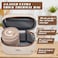Radiotronics Stainless Steel Bento Box Adult Lunch Box, Portable Insulated Food Lunch Container Set with Thermal Lunch Box