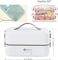 Radiotronics Electric Lunch Box Container - Food Heater Heatup For Adult Kids Lunch Warmer in Office/Home/Travel Rice Cooker Egg Steamer 220v (white)