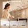 Under Cabinet Lights, 3 Modes Motion Sensor Closet Lights, 1000 mAh USB Rechargeable Kitchen Light, 3 Colour Modes Under Cupboard Light
