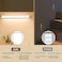 Under Cabinet Lights, 3 Modes Motion Sensor Closet Lights, 1000 mAh USB Rechargeable Kitchen Light, 3 Colour Modes Under Cupboard Light