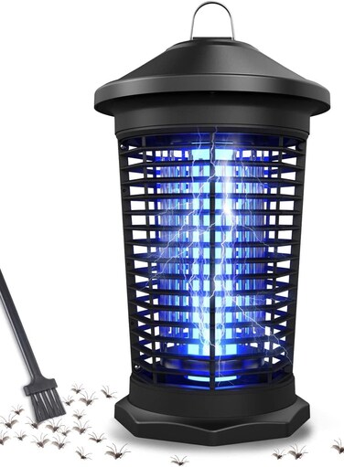 Flying Insects Killer Bug Zapper Insect Killer Outdoor, 20W Electric Mosquito Zapper outdoor, Waterproof Mosquito Killer Lamp, Insect Fly Trap