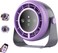Portable Desk Fan,APP Remote control table fan with smart LED display,3-in-1 usb fan,100 speed small fan,0-4h timer wall fan,battery operated personal fan
