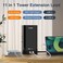 Power Extension Cord With Wireless Charger and Cable Management Box with lock,4 USB Ports (30W 1* PD,18W 1* QC3.0,2* USB-A), And 6 Outlets 2500W Power Socket
