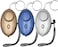 Safe Sound Personal Alarm, 3 Pack 145DB Security Keychain With LED Lights, Emergency Safety for Women, Men, Children, Elderly