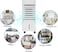 Air Conditioner, 3 in 1 Portable Air Cooler, 3 Speed Control, with Remote Control and Timer, Suitable for Bedroom/Office (white)