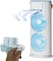 Mini Air Cooler Double Fan, Spray FAN Portable Humidifier Double Fan AIR Conditioner With 2 FAN, Mini Air Cooler, 280ml Mini Evaporation Air Cooler