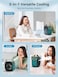 Portable Air Conditioner, Rechargeable Personal Air Cooler, Quiet Mini Air Conditioner Fan, Desk Cooling Fan for Home, Bedroom, and Office (Multi, 4000mAh)