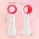 Mini Portable Fan USB Rechargeable Eyelash Extension Fan Air Conditioning Fan for Eyelash Extension Essential Accessories (White)