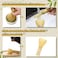 Radiotronics 5 PCS Matcha Whisk Set, Resin Tea Matcha Whisk, Sifter, Holder, Bamboo Tea Scoop, Tea Spoon for Stirring Japanese Green Tea Powder