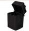 Multifunction Large Capacity Black Folding Marker Pen Canvas Pencil Case Pen Storage Bag Can Hold 24-80 pcs Markers Pen (S and L)