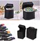Multifunction Large Capacity Black Folding Marker Pen Canvas Pencil Case Pen Storage Bag Can Hold 24-80 pcs Markers Pen (S and L)