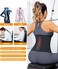 Radiotronics Womens Waist Trainer Corset with Zipper Sweat Waist Trimmer for Women Workout Belt Corset Shapewear