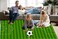 Radiotronics Kids Rug Football Rug Carpet Playmat Play Area Rug with Rubber Backing for Kids Rooms Children's Bedroom(31x 47inch, J)