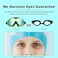 Kids Swim Goggles 2 Pack Anti-Fog Anti-UV Wide View Swimming Goggles Pool Goggles for Kids 3-15 (Light Blue &amp; Black Green)