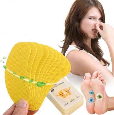 30 pcs (10 pieces per pack) Deodorant Insole Stickers,Sneaker Odor Eliminator Air Fresheners,Shoe Odor Eaters,Long Lasting Shoe Deodorant Stickers