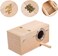 Wood Parakeet Nest Box Pet Bird House Parrot Breeding Mating Box Bird Cage Box for Lovebirds Cockatiel Parrotlets Budgerigar Parakeet (L)