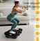 Vibration Plates, Vibration Fitness Exercise Machine for Home Use, with Bluetooth Speaker, 5 Program Modes, 2 Resistance Bands, 330lb Max Load (B)