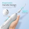 Radiotronics Professional Water Flosser For Teeth Braces Gums Care, Cordless Oral Irrigador, Deep Cleaning, Rechargeable, Waterproof, BPA-Free, Portable, Home and Travel, White C20