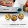 Single Hot Plate - 1500W Power, Adjustable Thermostat, Overheat Protection, Die Cast Iron Hotplates, Power indicator light, Stainless Steel Body, Easy Control - NKTOE4N2