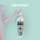 Vacuum Cleaner 2 in 1 Handheld Stick Cleaner 5M Long Cord Lightweight Powerful Suction 0.5L Large Capacity Excellent Central Filtration System for Car Home Kitchen Hair- White