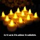 Flameless Floating Candles, 12 Pack Led Water Tealight Candles, Diwali Diya Led Lights, Waterproof Battery Candles Lights for Wedding, Party, Bathroom, Pool &amp; SPA