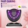 UV LED Nail Lamp, 168W Fast UV Light for Nails Gel Polish, Professional Curing with 4 Timer Setting Auto Sensor, Nail Art Tools