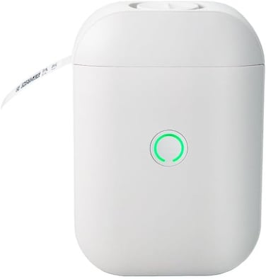 D11s Portable Thermal Label Maker, Wireless Bluetooth Connection, iOS and Android Compatible, Rechargeable, Jewelery, Home, Kitchen, Barcode, Support English and Arabic