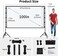 TDOO Projector Screen with Stand 100 Inch upgrade Portable Projection Screen, 16:9 4K HD Projection Movie Screen for Indoor Our Home Theater Backyard Cinema Travel