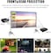 TDOO Projector Screen with Stand 100 Inch upgrade Portable Projection Screen, 16:9 4K HD Projection Movie Screen for Indoor Our Home Theater Backyard Cinema Travel