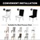 Radiotronics Dining Chair Covers Stretch Chair Covers for Dining Room Chair Slipcover Removable Kitchen Chair Covers Chair Protector Covers for Dining Room, Hotel (6pcs, Sage)