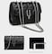 Crossbody Bags for Women Black PU Leather Shoulder Bag, Cellphone Bags Wallet Purse and Handbags Card Holder for Women