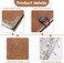 coin collecting holder album with 150 coin pockets and 240 paper currency pockets, pu leather coins collection holder penny currency storage book