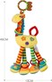 Car Seat Toys Baby Hanging Toy with C-Clip Ring Baby Car Toys Stroller Toy with Baby Crinkle for 0, 3, 6, 9, 12 Months Newborn Boys Girls Gifts - Giraffe