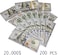 200 Pcs Prop Money - Realistic Fake 100 Dollar Bills, 2 Sided Play Money for Movies, TV, Parties &amp; Pranks
